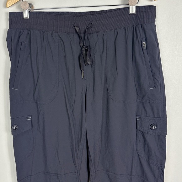 LL Bean Vista Camp Straight Leg Pants Dark Grey Womens Size Large Style 292741 - Picture 4 of 16